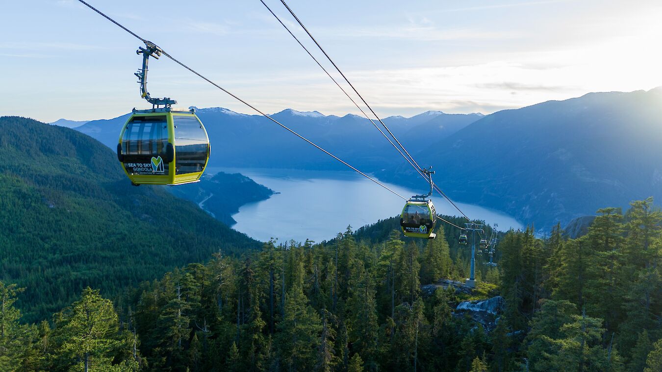 Sea to Sky Gondola Itineraries, Howe Sound, Winter
