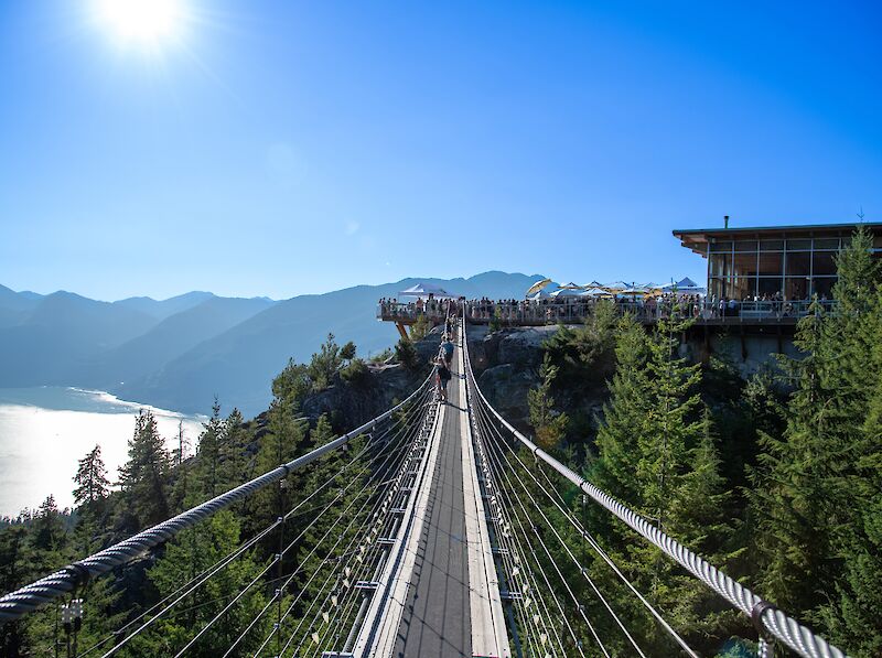 Sea to Sky Gondola, Suspension Bridge, Squamish, View, Attraction