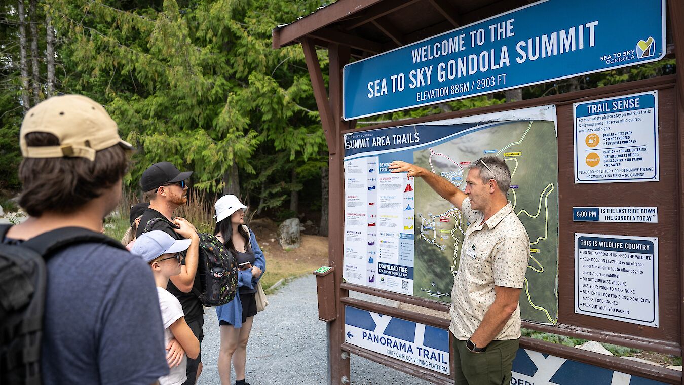 Free Interpretive Tour Sea to Sky Gondola on Spirit Trail