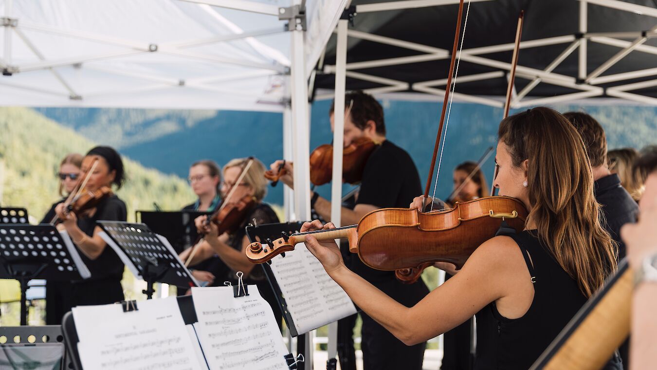 Special performance at the Sea to Sky Gondola with Sea to Sky String Orchestra