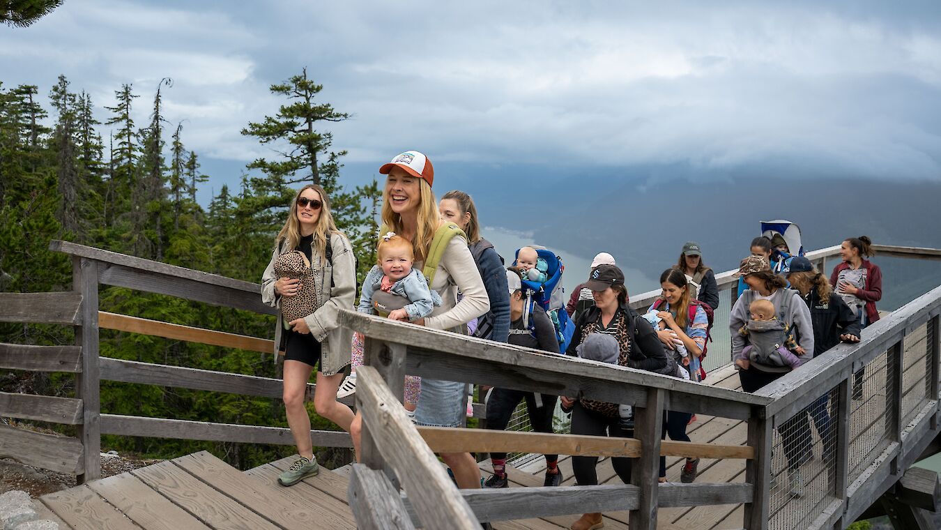 Baby and Me a guided hike for you and the little one.