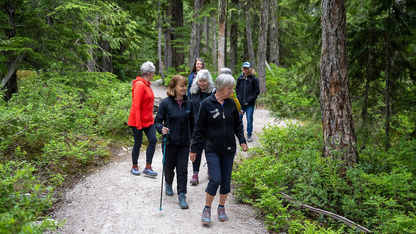 Join our guide Lois for Trails and Tea