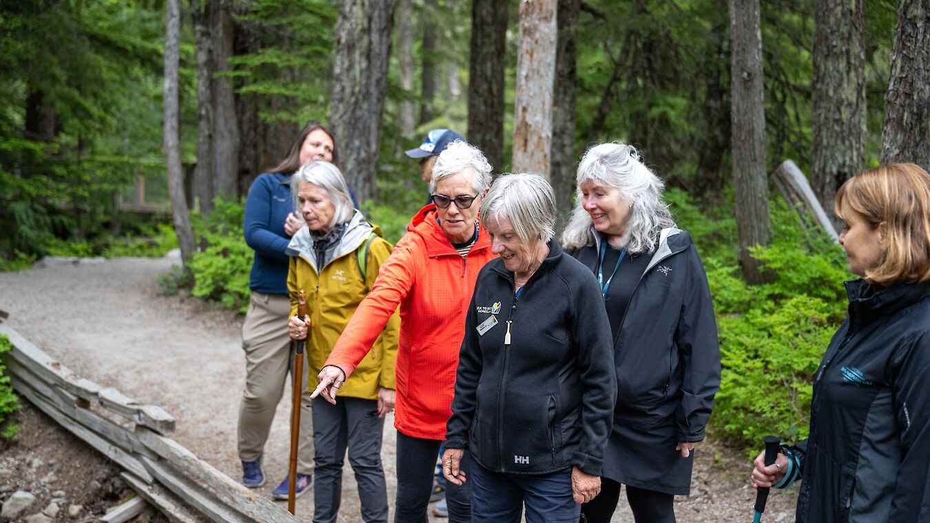 Join our guide Lois for Trails and Tea at Sea to Sky Gondola