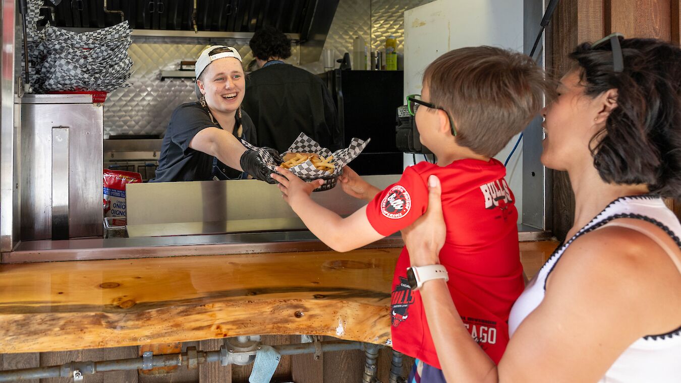 Family Fun Night at Sea to Sky Gondola in Backyard Plaza