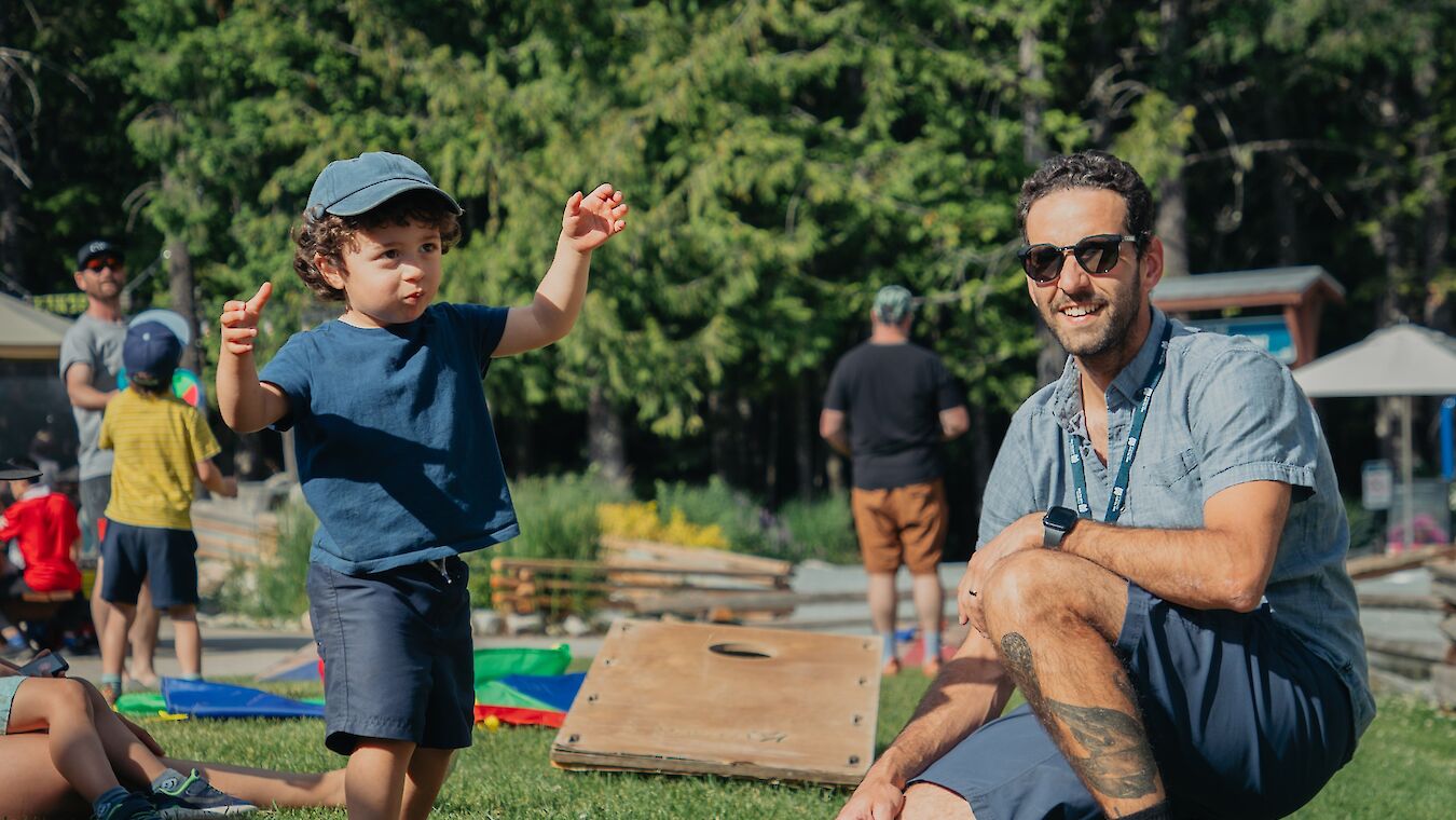 Family Fun Night at Sea to Sky Gondola in Backyard Plaza