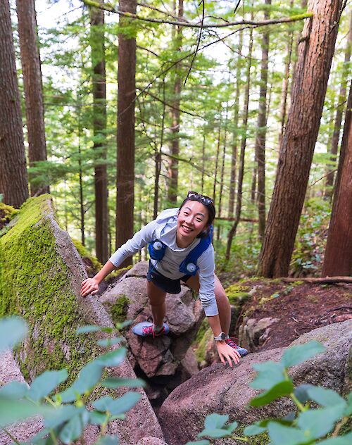 The Climb trail is for Advanced/Expert hikers only. If you are unsure of your fitness level, please try the Sea to Summit trail first.