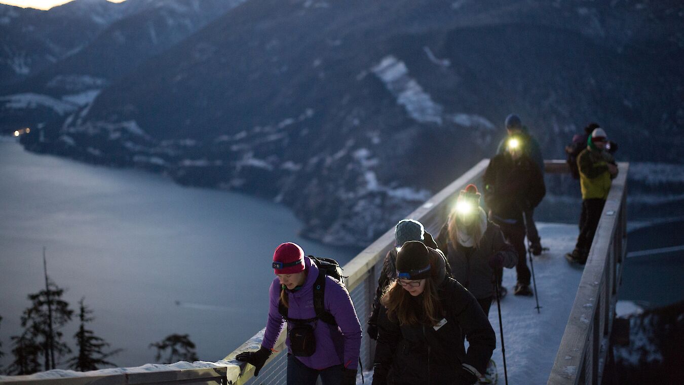 Experience pristine solitude by headlamp on a guided tour.