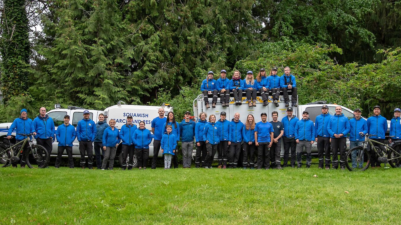 the squamish search and rescue team