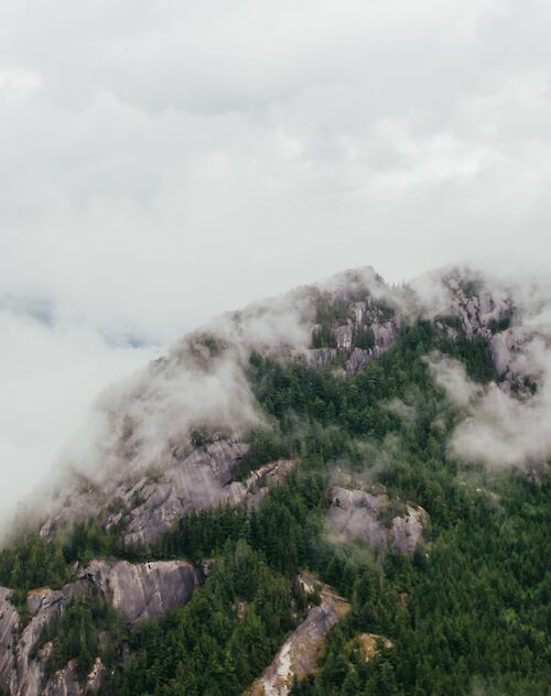 the Chief surrounded by clouds