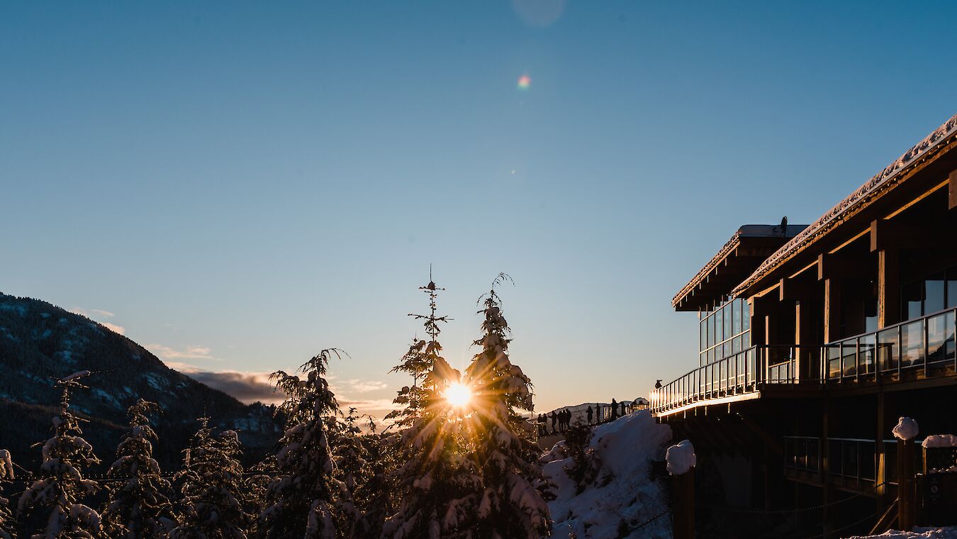 Sea to Sky Gondola Summit Lodge, Sky Pilot, Gondola, Summer, View
