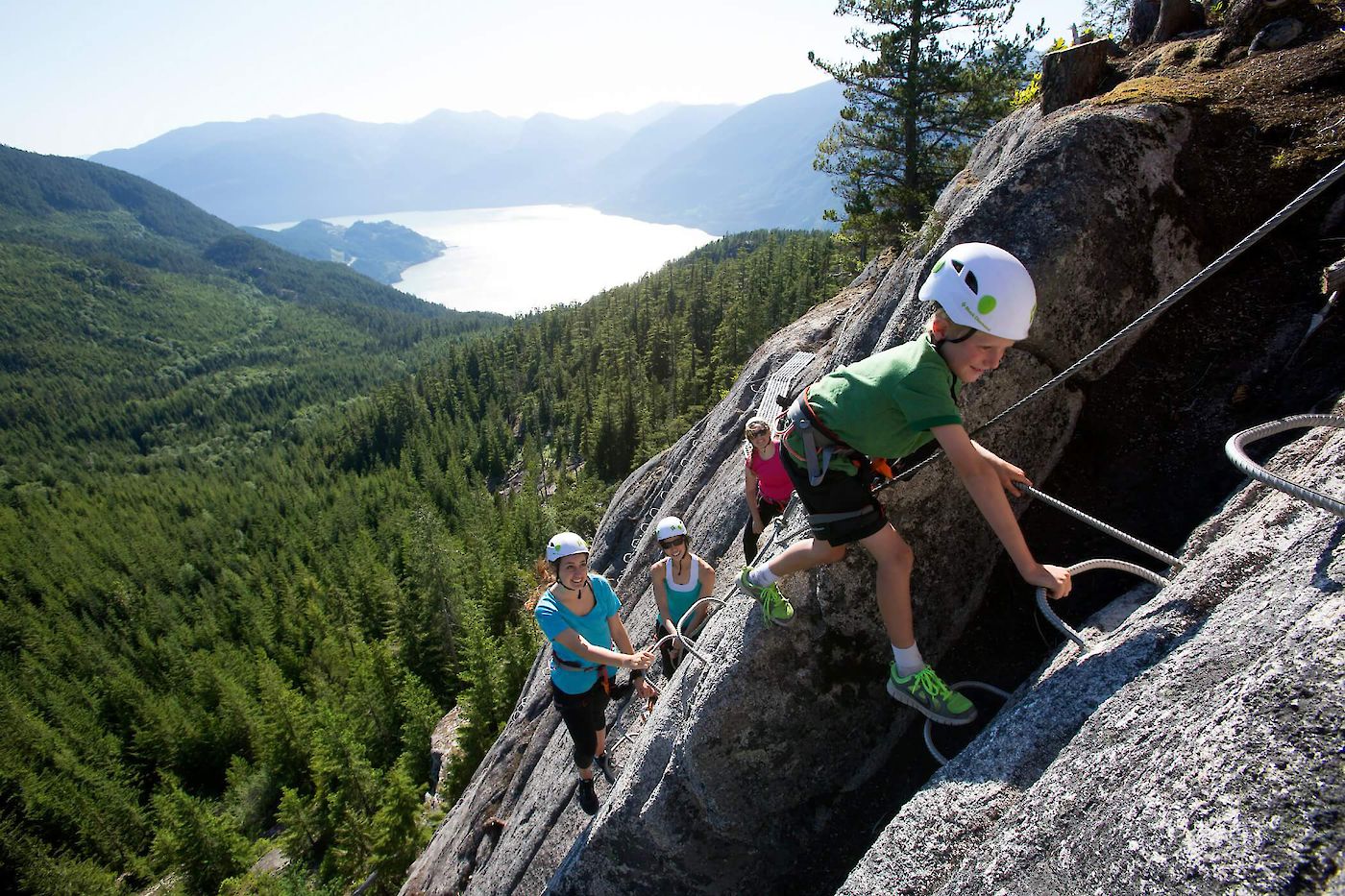 Via ferrata sea to sky gondola squamish british columbia