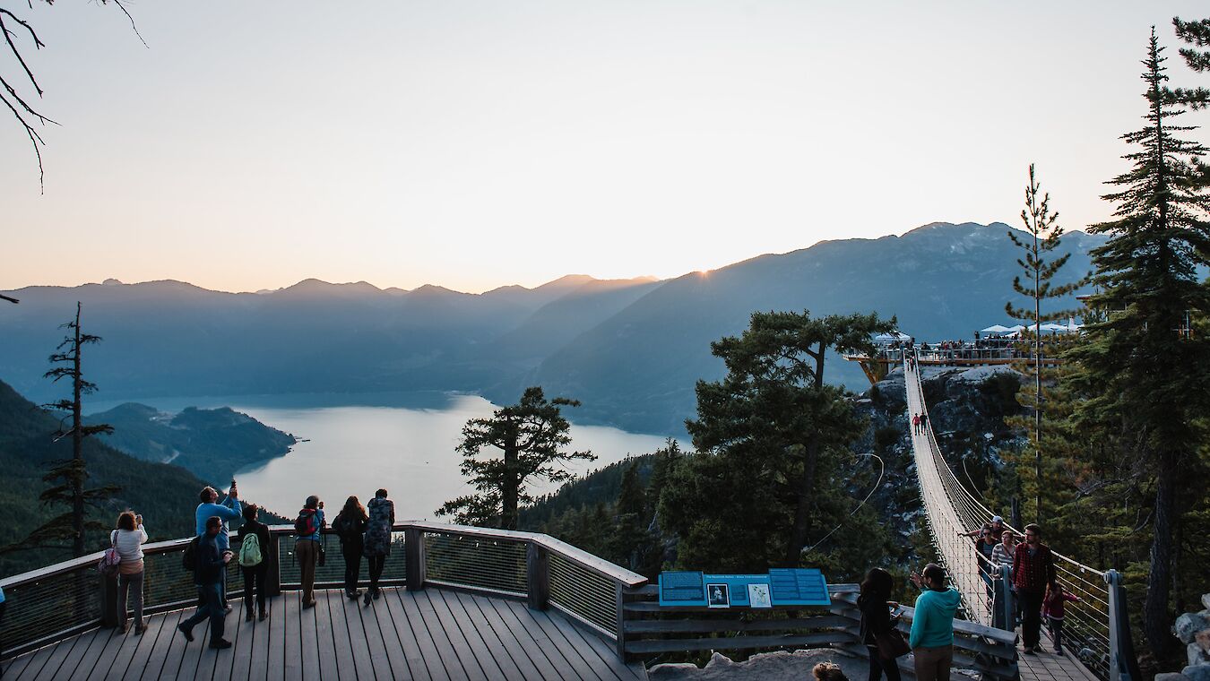 Sea to Sky Gondola  Spirit Loop, great walk for everyone
