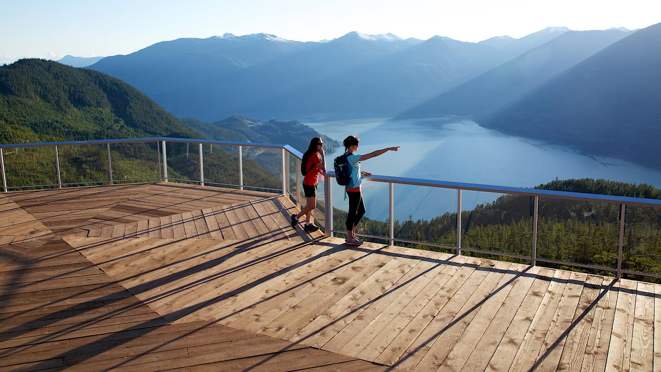 Sea to Sky Gondola Viewing Platforms