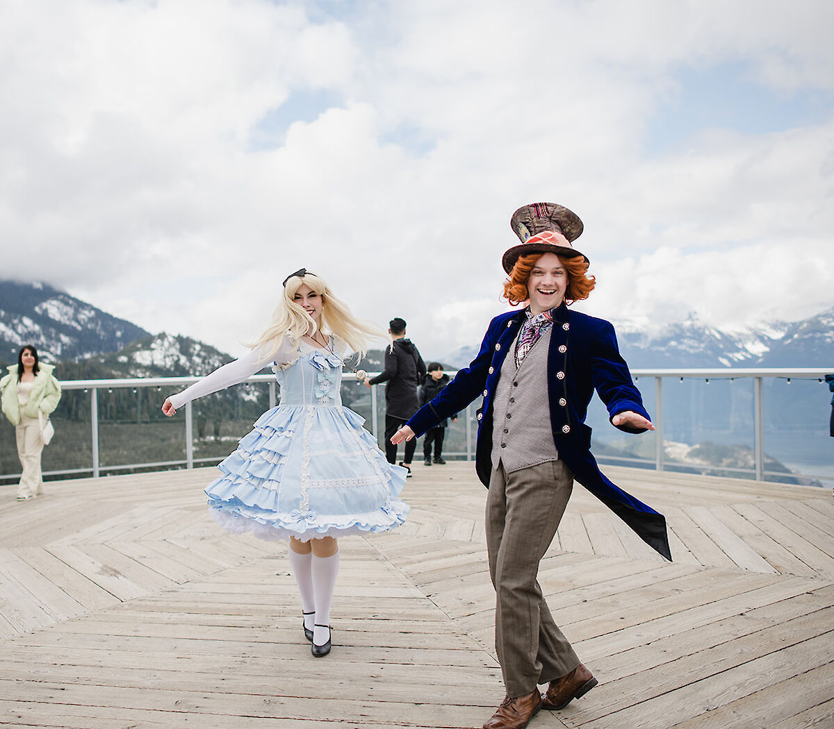 Easter Egg Gathering at the Summit with all the Easter characters