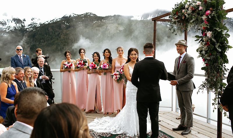 Sea to Sky Gondola Wedding Ceremony Location